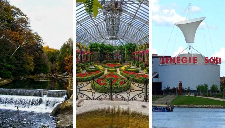 Plan a Senior day trip to places like Phipps Conservator, Carnegie Science Center, or a city park