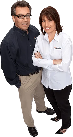 Carl and Gina D'Alicandro, owners of A+ StairLifts of Pittsburgh